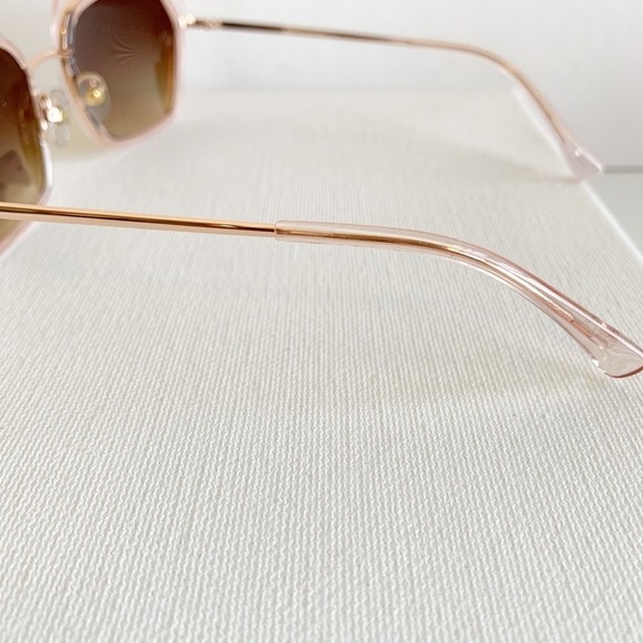 NWT pink geometric sunglasses - Picture 4 of 6